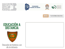 Tablet Screenshot of educdist.itesi.edu.mx